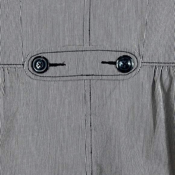 Old Navy Beige Striped Pea Coat - Picture 3 of 16